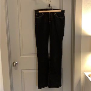 Black J Brand Bootcut Jeans